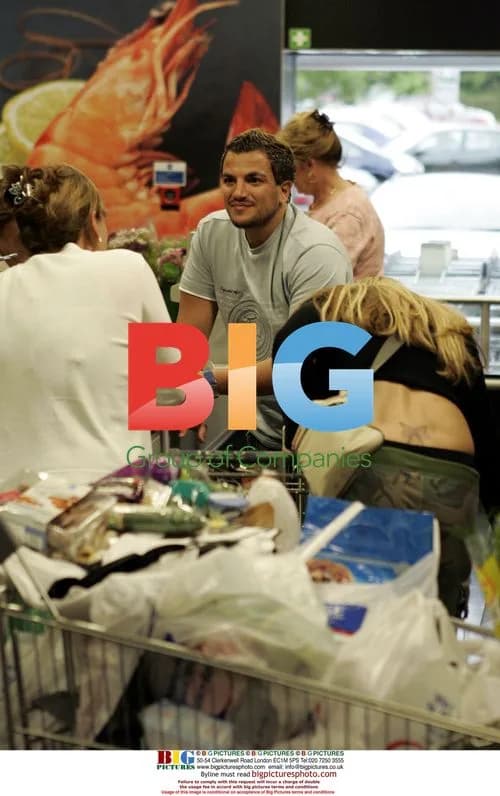 Katie Price & Peter Andre at M&S