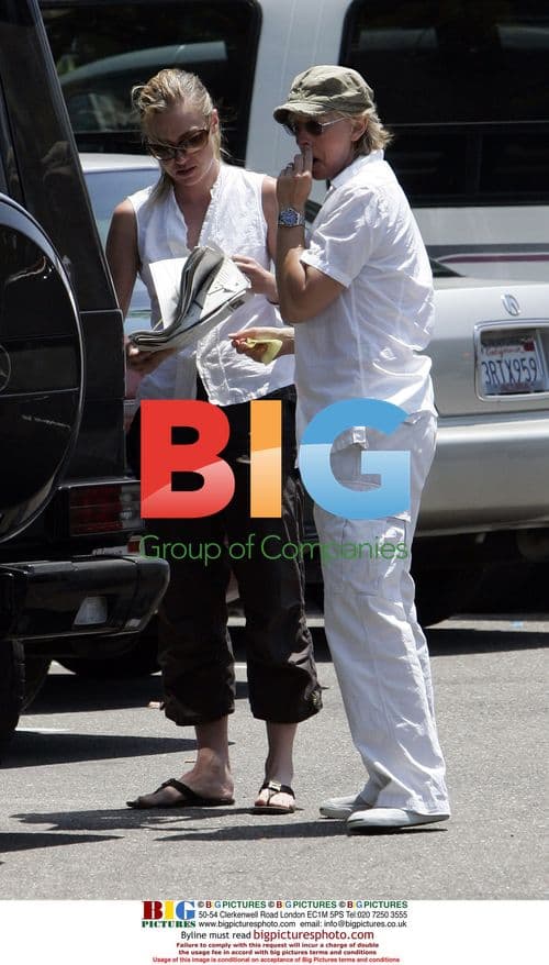 Ellen DeGeneres and Portia Di Rossi have lunch in Montecito