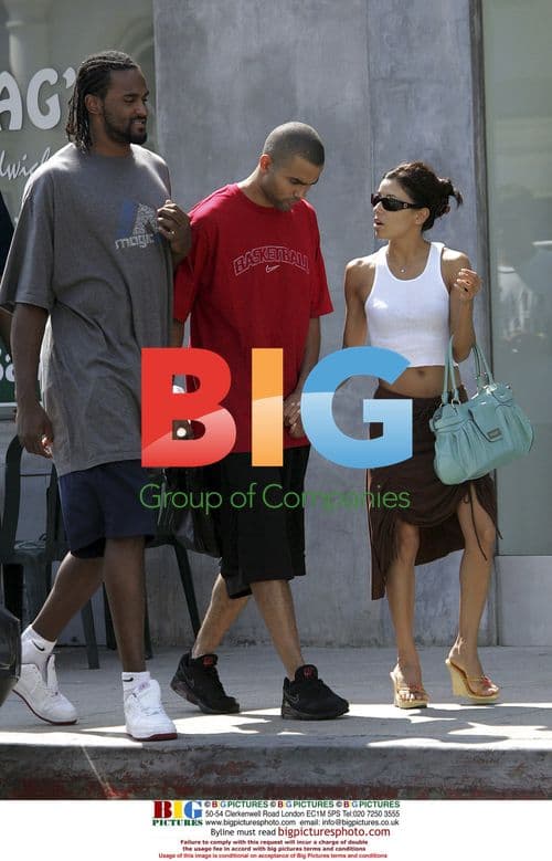 Eva Longoria and Tony Parker's Lunch and Shopping Trip