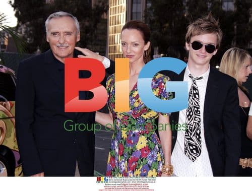 Dennis Hopper & family at NBC Press Tour Party