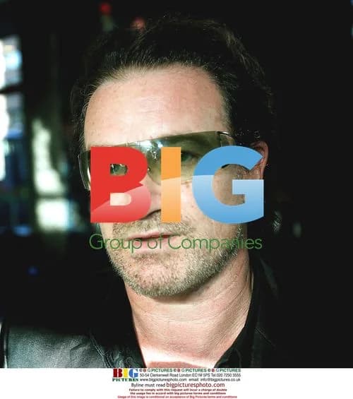 Bono Leaves Hotel in Gothenburg