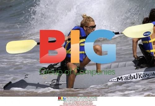 Nicole Richie Hits Malibu Waves