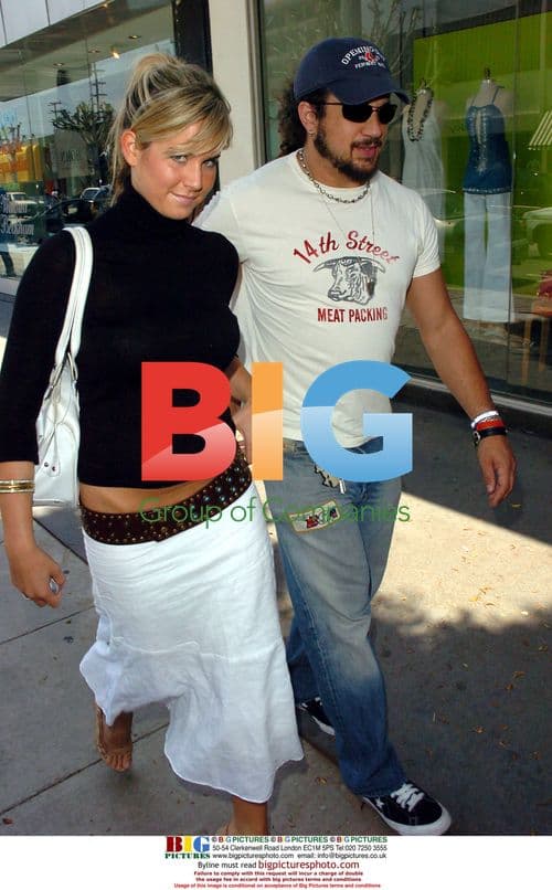 Director Joe Reitman pictured with friend at the Ivy