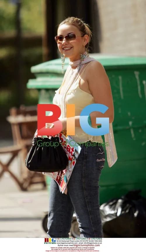 Charlotte Church arrives for rehearsals
