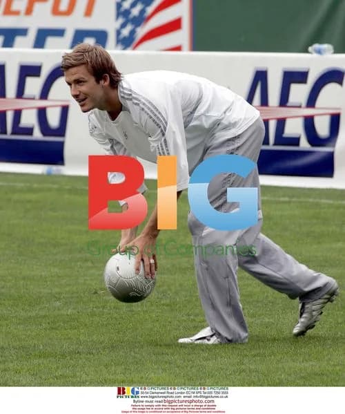David Beckham at U.S. launch of The David Beckham Academy