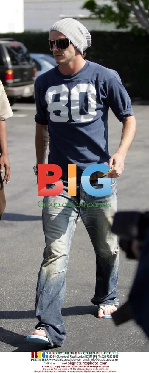 Beckhams Go Shopping in West Hollywood