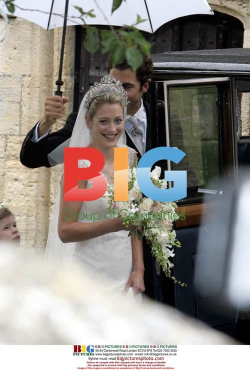 Prince William Attends Van Cutsem Wedding