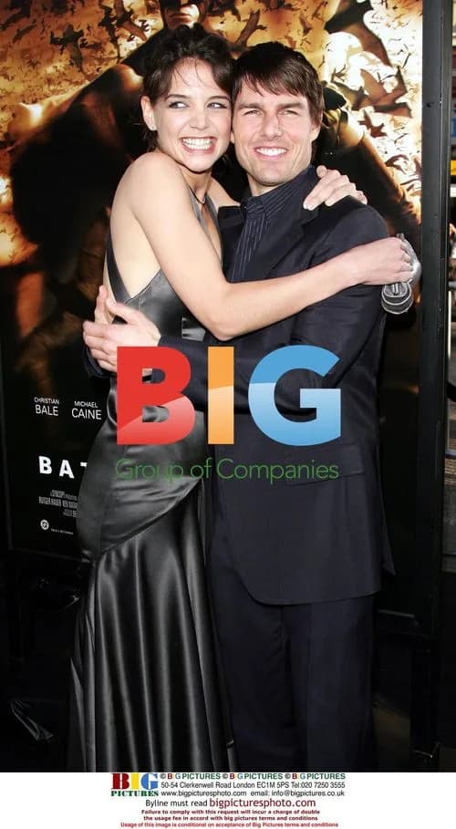 Tom Cruise and Katie Holmes at 'Batman Begins' Premiere