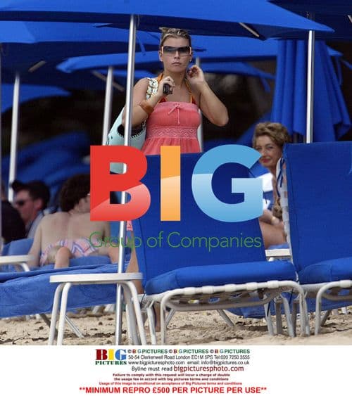 Wayne Rooney and Coleen Mcloughlin at Caribbean resort