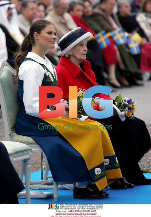 Swedish royal family at Skansen