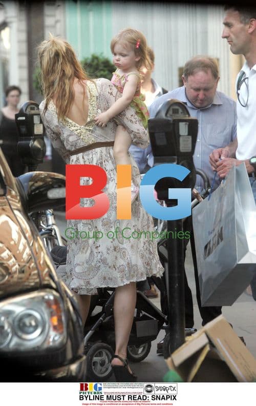 Heather Mills McCartney out with daughter Beatrice