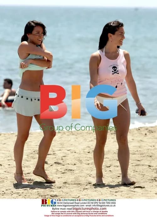 Singer Lisa Scott Lee on holiday in Spain