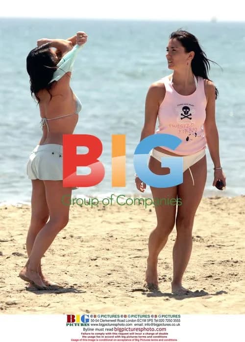 Singer Lisa Scott Lee on holiday in Spain