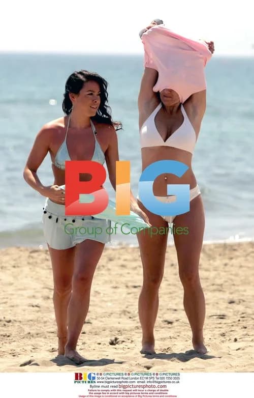 Singer Lisa Scott Lee on holiday in Spain
