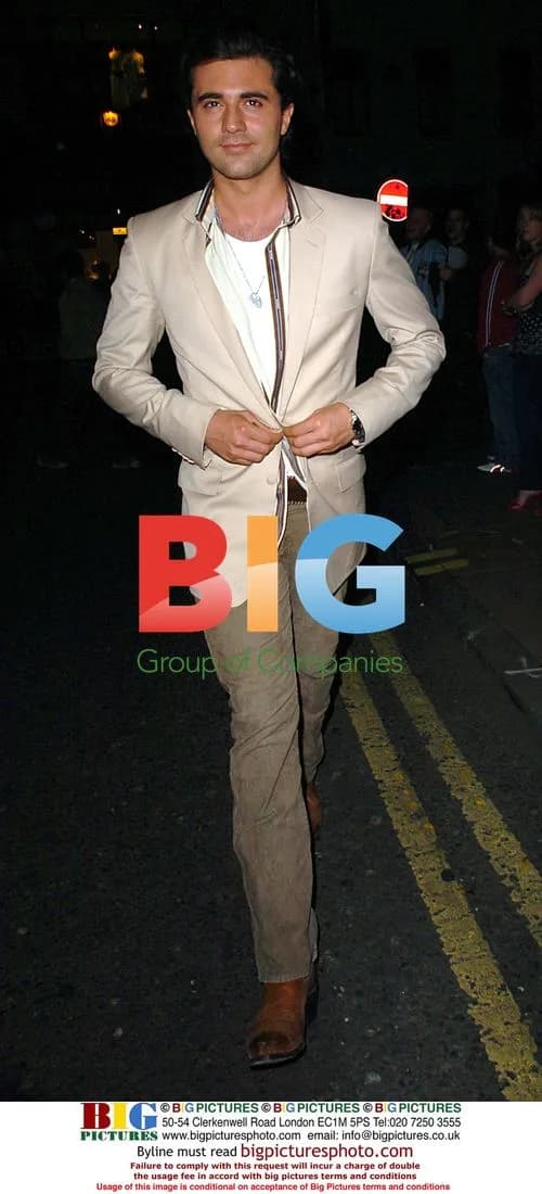 Singer Darius at Movida nightclub opening