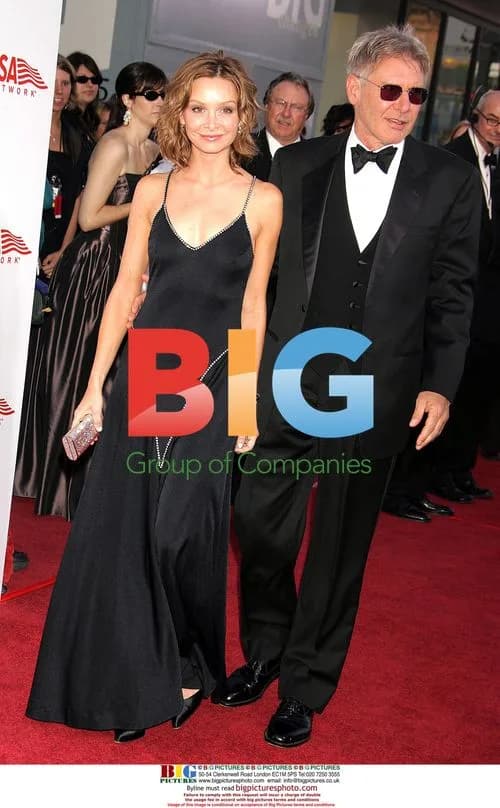 Harrison Ford and Calista Flockhart at AFI Honors George Lucas