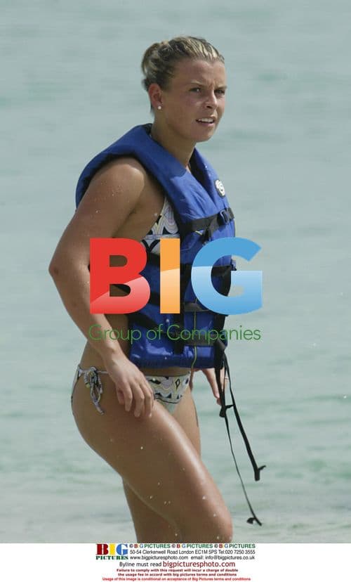 Wayne Rooney and Coleen McLoughlin Vacation in Caribbean