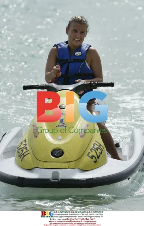 Wayne Rooney and Coleen McLoughlin in the Caribbean
