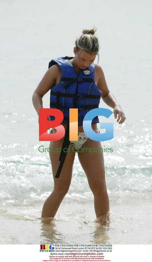 Wayne Rooney and Coleen McLoughlin in Caribbean