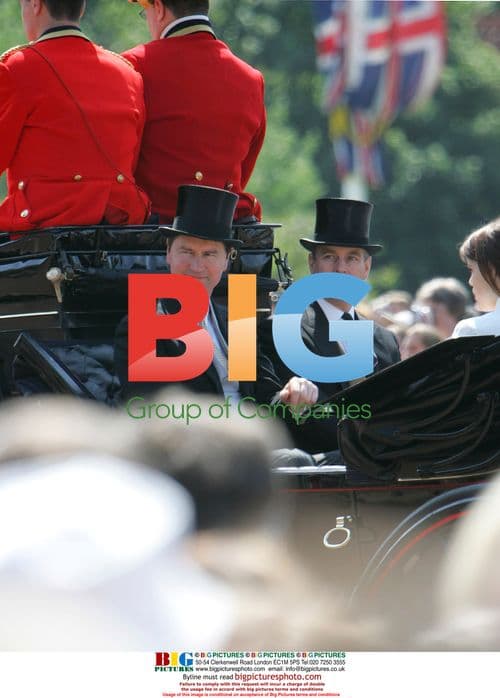 Queen Elizabeth II and Royal Family at Trooping the Colour