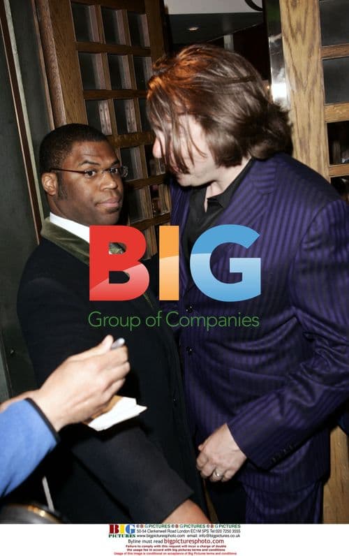 Jonathan Ross at the Ivy Restaurant