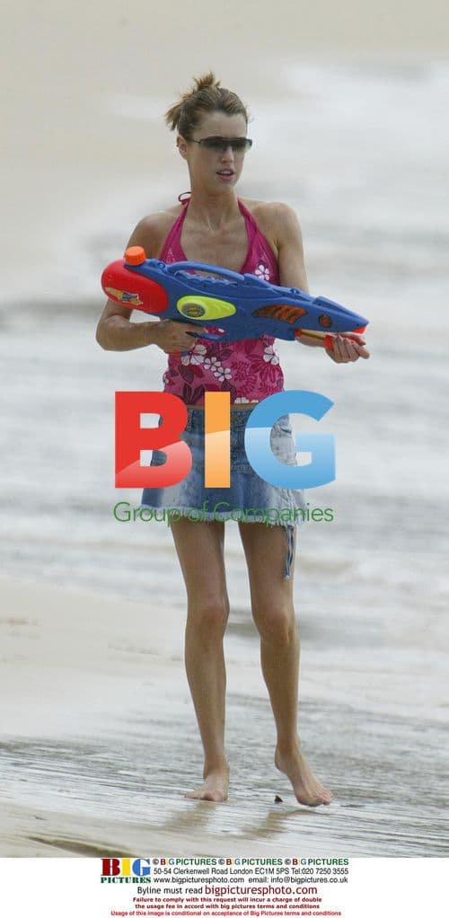 Phil Neville on Caribbean holiday with family