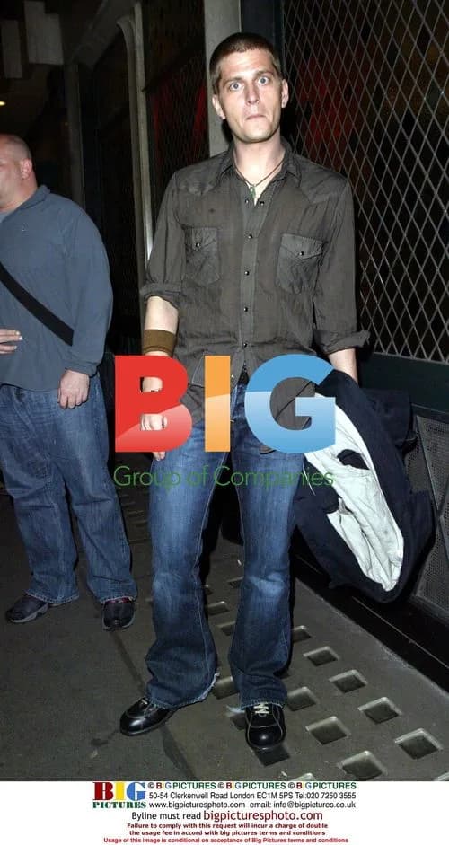 Rob Thomas enjoys night out at The Ivy in London