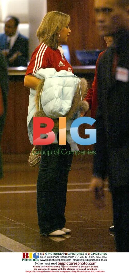 Charlotte Church leaving hotel to watch boyfriend