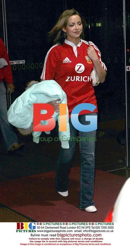 Charlotte Church Leaves to Watch Boyfriend's Match