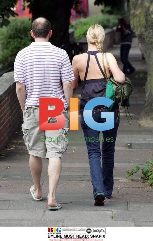 Denise Van Outen and Ferdie Unger-Hamilton on Stroll