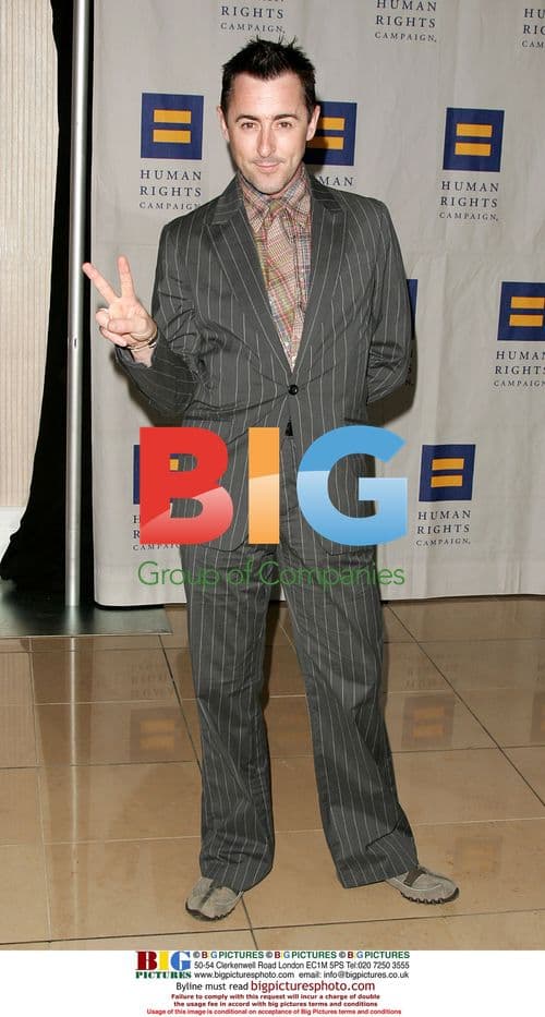 Alan Cumming and Janet Jackson at HRC Gala