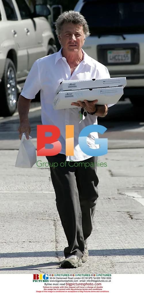 Dustin Hoffman Delivering Pizzas