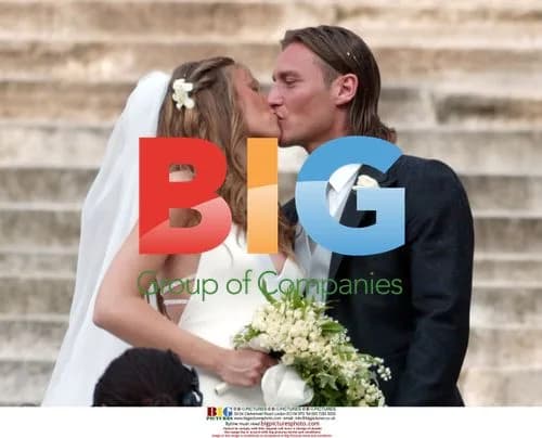 Francesco Totti and Ilary Blasi Wedding