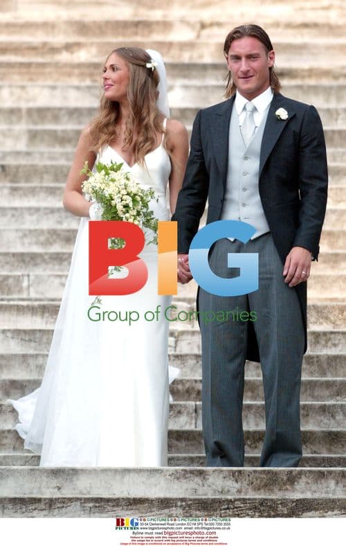 Wedding of Francesco Totti and Ilary Blasi