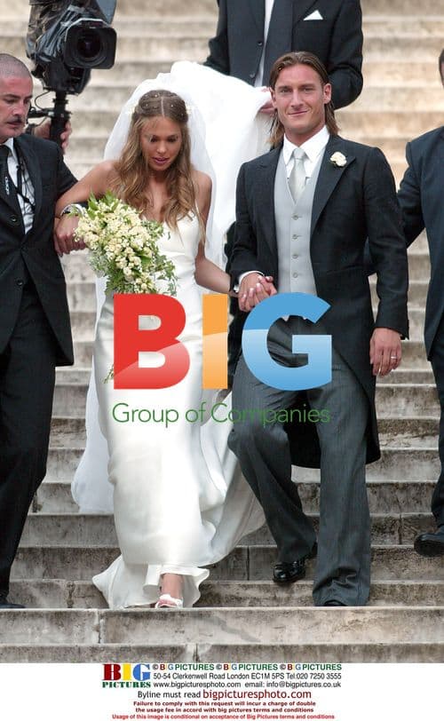 Wedding of Francesco Totti and Ilary Blasi