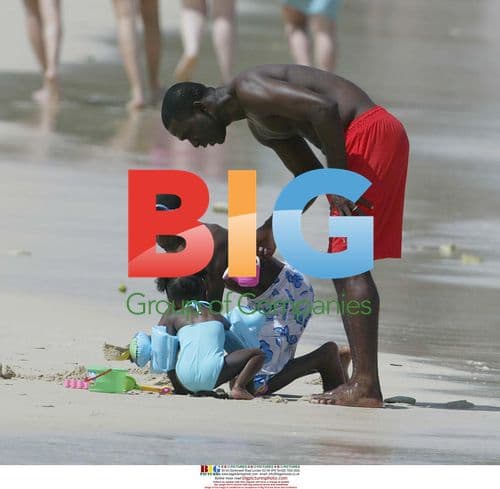 Andy Cole and Family on Holiday