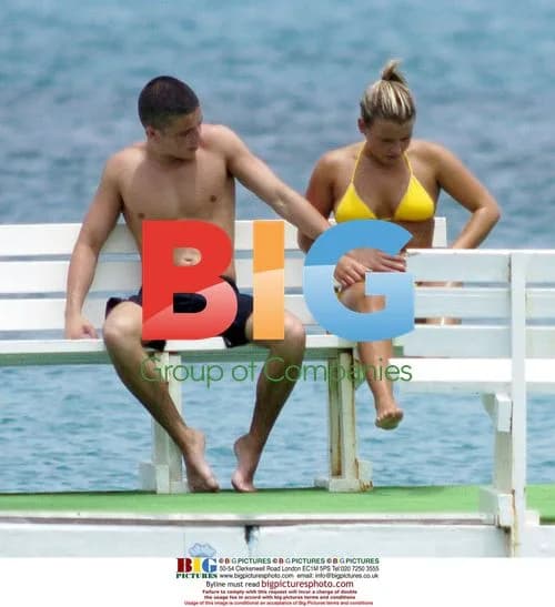 Wayne Rooney on holiday in Barbados