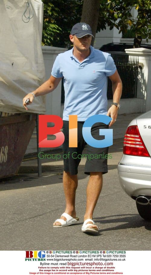 Frank Lampard and Elen Rives Return Home