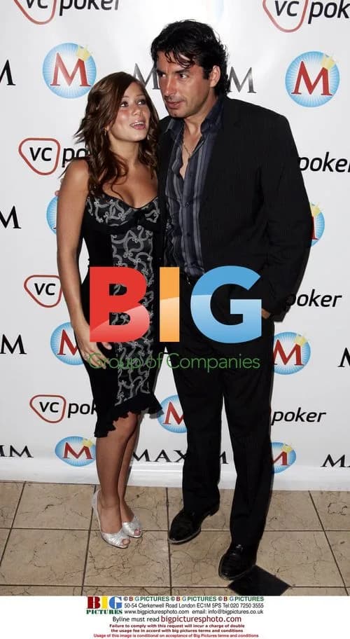 Nikki Sanderson and Jean Claude Novelli at Maxim event
