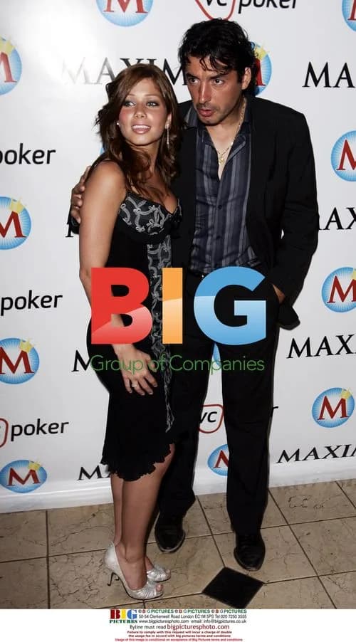 Nikki Sanderson and Jean Claude Novelli at Maxim Poker Event