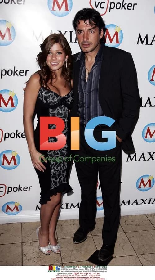Nikki Sanderson and Jean Claude Novelli at Maxim Poker Event