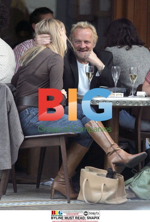 TV Chef Anthony Worrell Thompson with mystery lady in bar