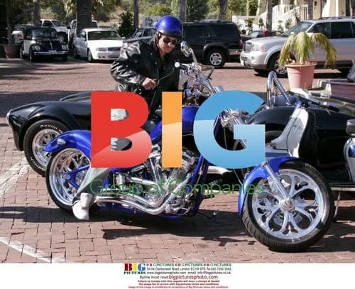 Kevin Federline Rides Custom Motorcycle Gift from Britney