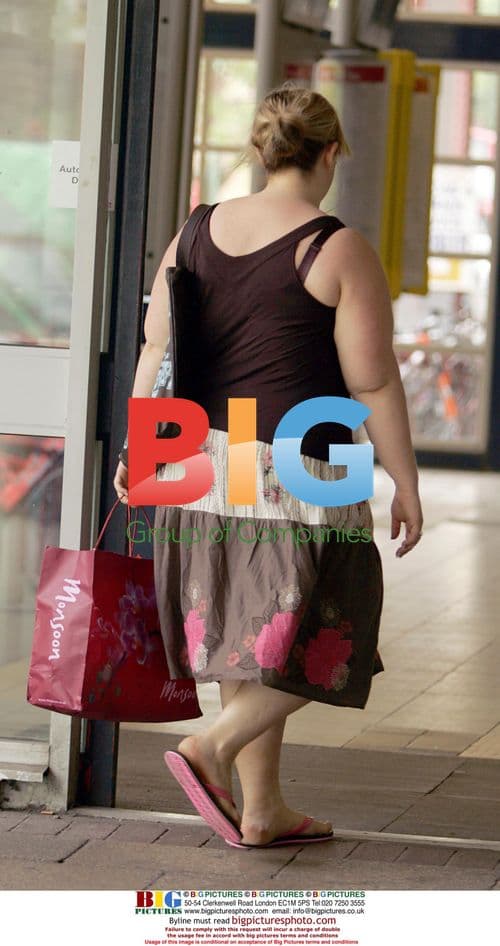 Michelle McManus seen out shopping in London