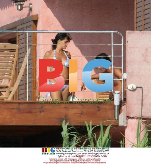 Robert Pires and girlfriend Jessica in France