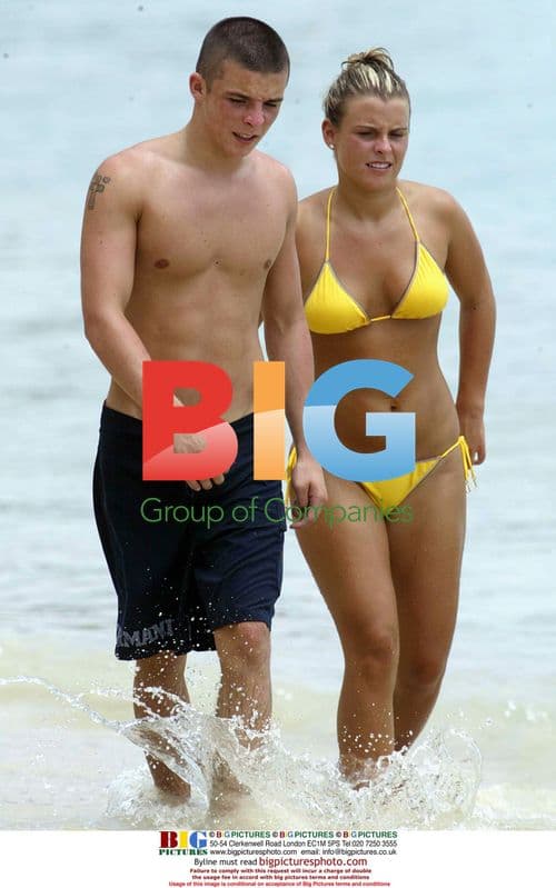 Wayne Rooney's Barbados Holiday