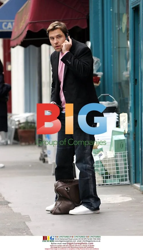 David Walliams Out and About in London
