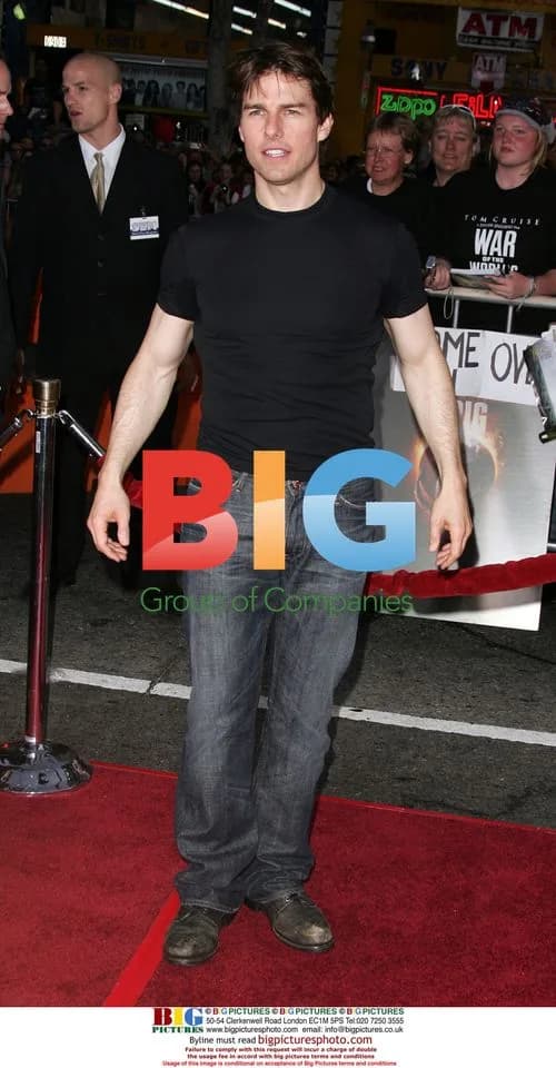 Tom Cruise at 'War Of The Worlds' premiere