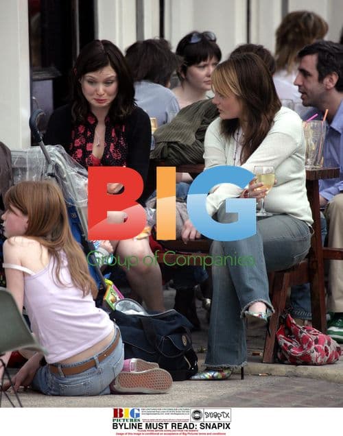 Sophie Ellis Bextor with son and fiance