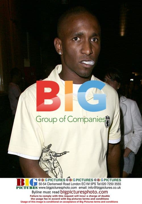 Jermain Defoe leaving nightclub in London